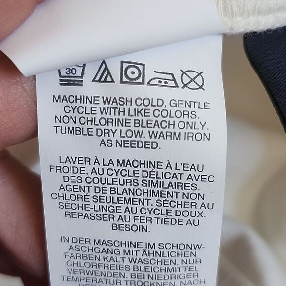 J. Crew Toothpick jeans, off-white, 83% cotton, great used condition,  size 30 - Picture 11 of 13